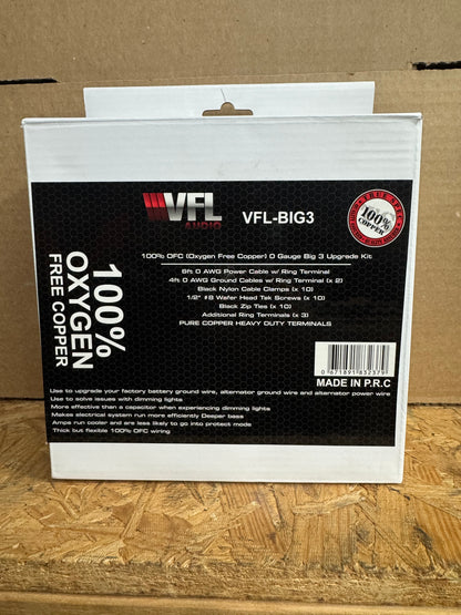 Big 3 Wire Kit 100% Copper